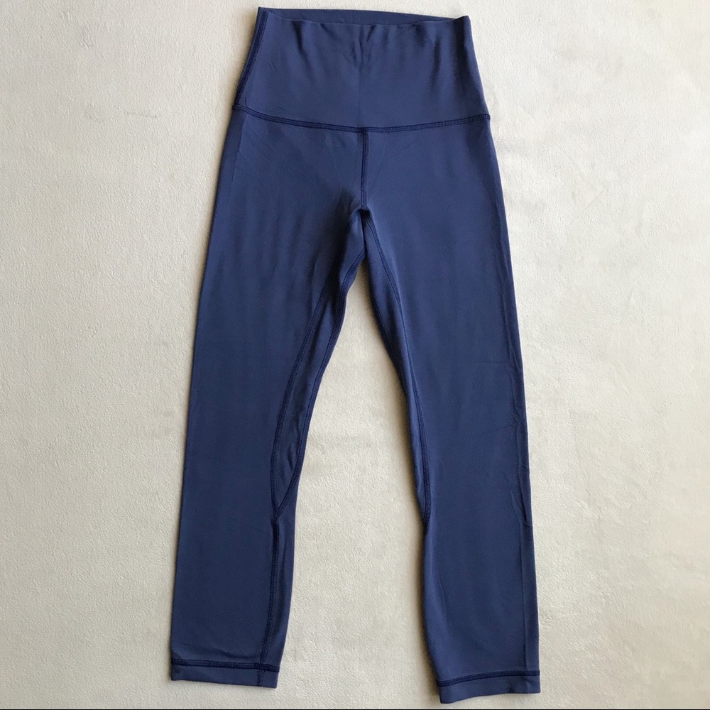 Lululemon Align Crop 21” Gatsby Blue - Picture 5 of 8